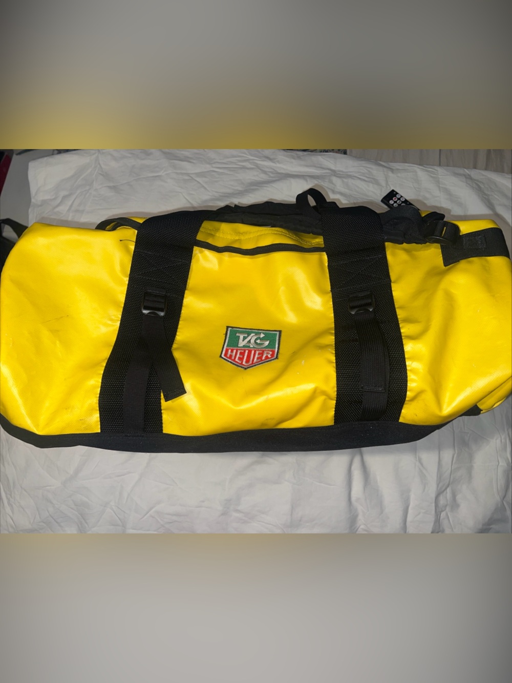 The NorthFaceXTagHauer Duffel Bag Large Durable Bag In Great Condition